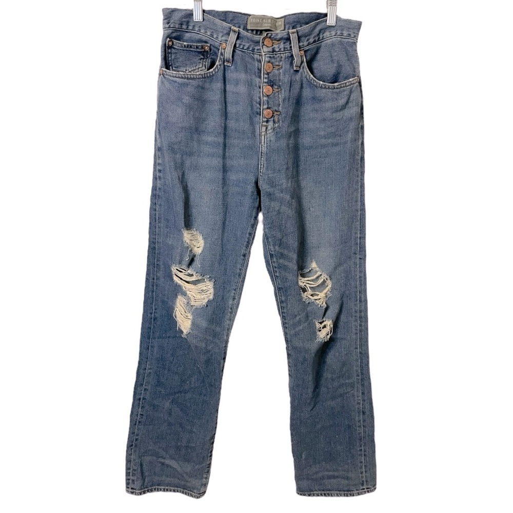 J. Crew Boyfriend Jeans - Faded Blue - Picture 3 of 14